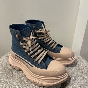 Alexander McQueen Tread Slick Denim 38 1/2